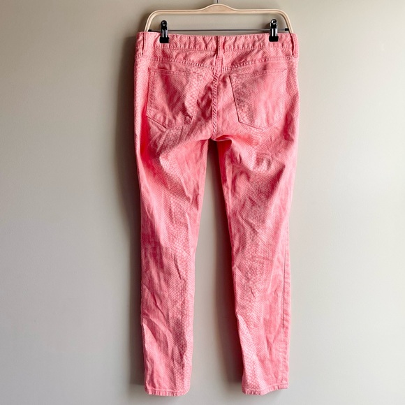Gap Always Skinny Coral Snake Denim Jeans - Picture 4 of 4